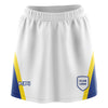 Custom Skirt/Skort White, Yellow & Blue Triangles